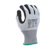 Task Gloves Cutman 13 Gauge Gray Hdpe Shell Gray Polyurethane Palm Coated 1