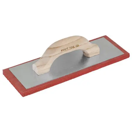 Lightweight Red Rubber F, 12" X 4" X 1/2 1