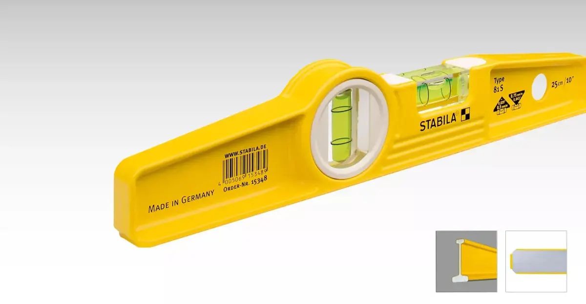 Stabila 10” Die-Cast Torpedo Level Type 81S 1