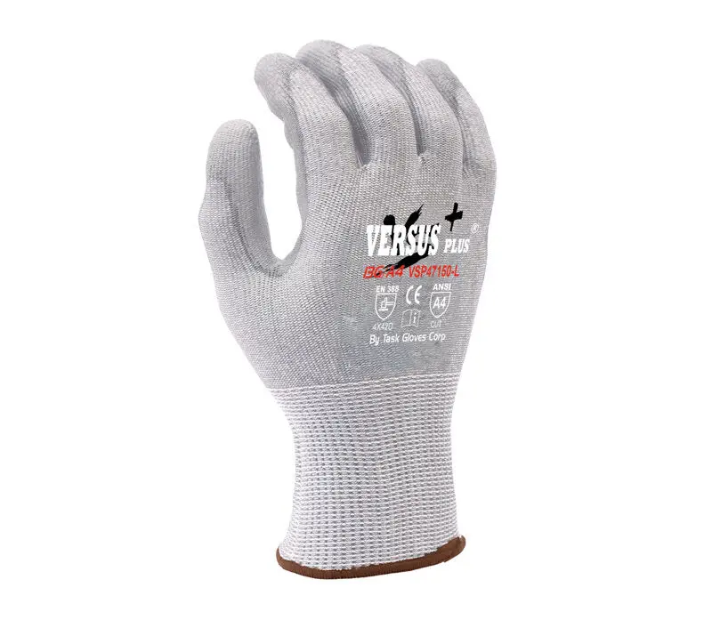 Task Gloves Versus Plus 13 Gauge Polyurethane Palm Coated 1