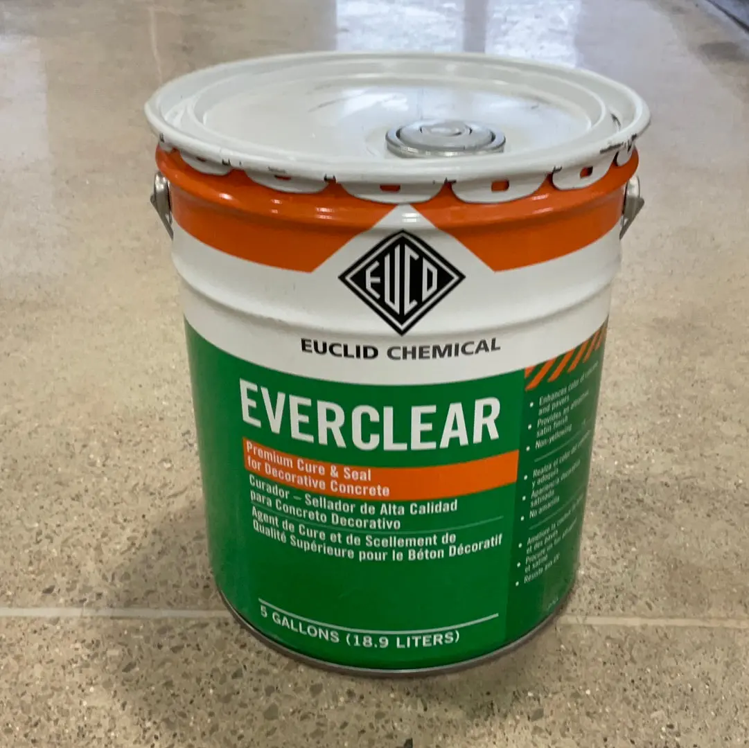 Euclid Everclear Pure Acrylic Sealer 5 Gallon (In-Store Only) 1