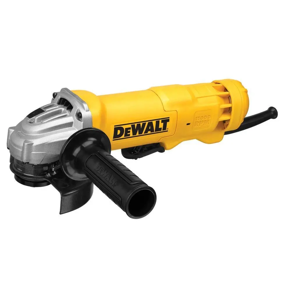 Dewalt Angle Grinder: Dwe402n 11 A, 11,000 Rpm Max. Speed, Paddle, Adj Guard/Lock-Off Switch 1