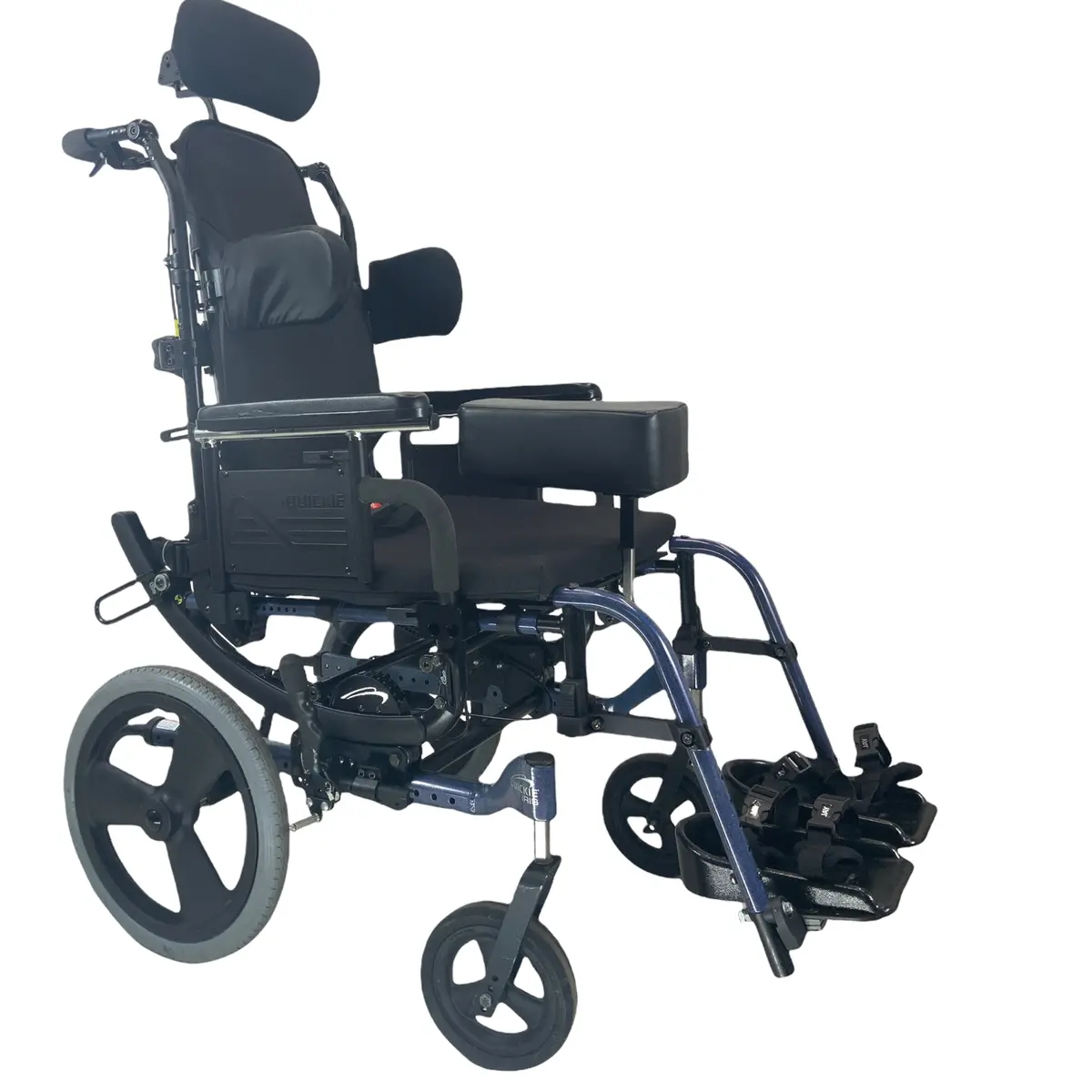 Sunrise Medical Quickie Iris Tilt-In-Space Manual Wheelchair | 18 X 21 Seat | Transit Kit, Seat Belt, Tilt Technology, More! 1