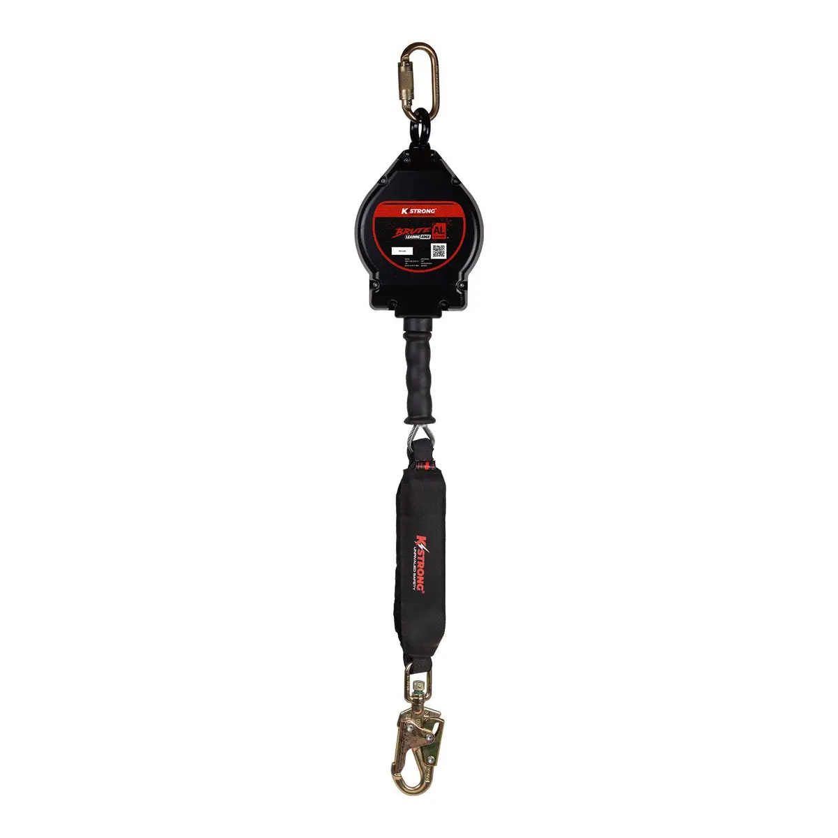 Kstrong® Ufs480025l Brute-Al™ Le 25 Ft. Aluminum Housing Cable Srl With Swivel Snap Hook. Includes Installation Carabiner And Tagline (Ansi). 1