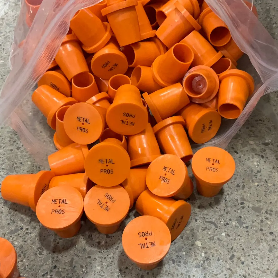 Surveyor 5/8” Plastic Rebar Caps 1