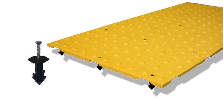 Dws Alertcast Cast In Place Replaceable Alert Tiles 2