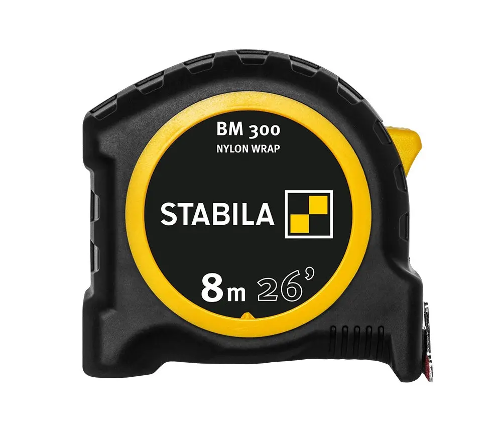 Stabila 30626 Pocket Tape Bm 300 8M 26 Feet Cm+Inch 1