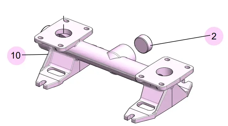 Samoa Upxxr-Hp-1An Inlet Manifold, Aluminum 1