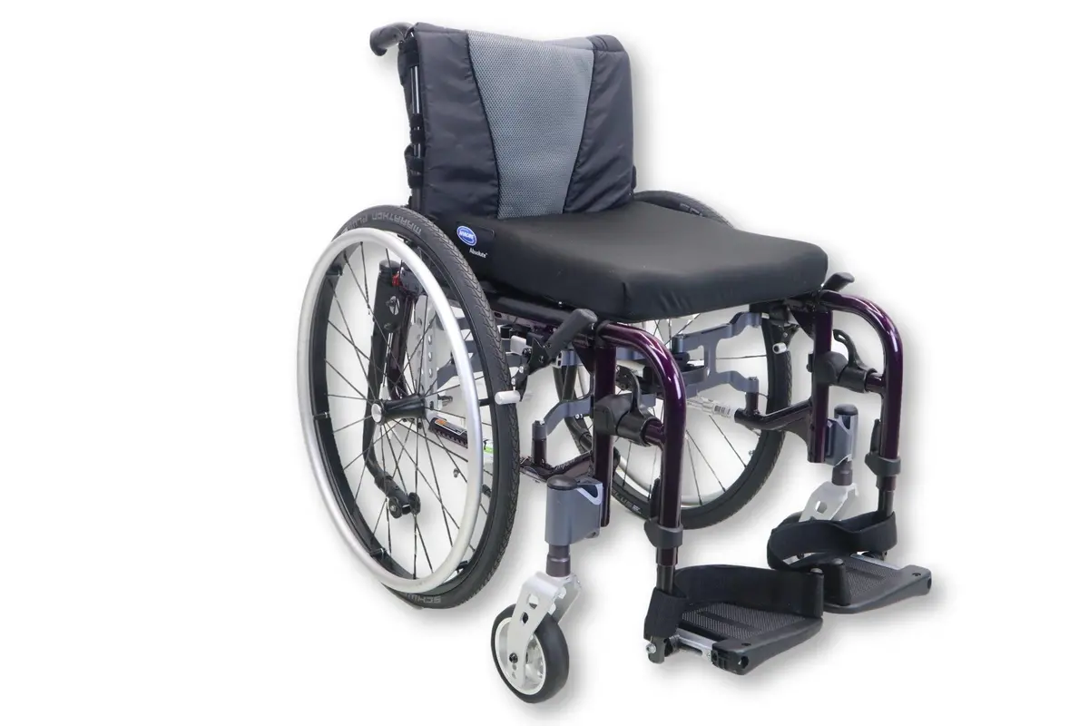 Invacare Myon Ultralight Weight Manual Wheelchair | Tension-Adjustable | 15"X16" 1
