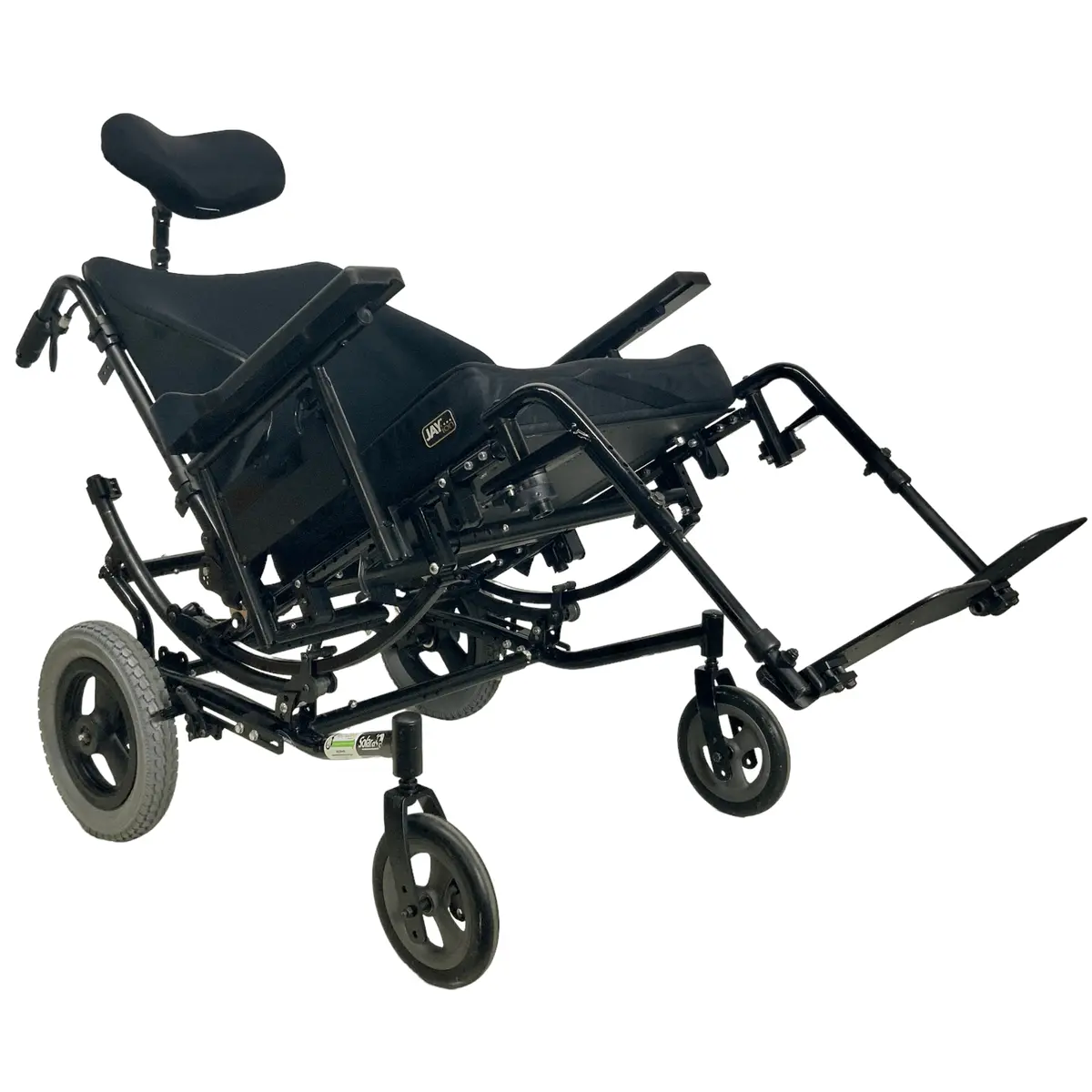 Invacare Solara 3G Tilt-In-Space Manual Wheelchair |  Height Adjustable Armrest, Swing-Away Leg Rests, Heavy Duty Frame, Removable Armrest, Adjustable Headrest 1