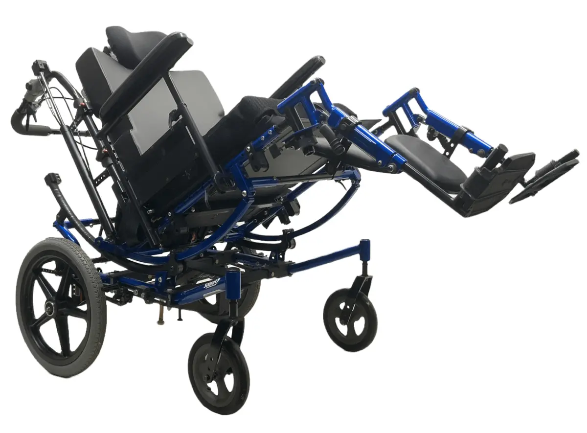 Invacare Solara 3G Tilt-In-Space Manual Wheelchair | Swing-Away Leg Rests, Reclining Back, Seat-Elevating Cushions, More! 1