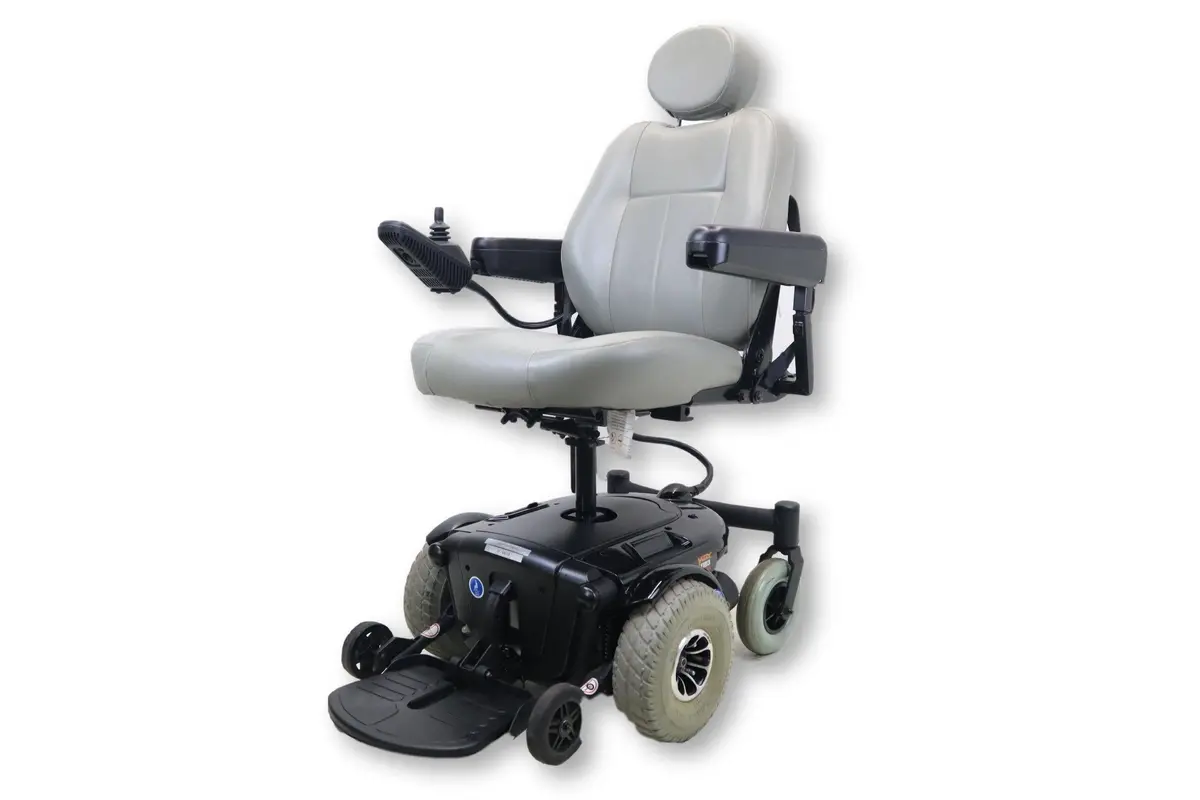 Jazzy 1103 Ultra Electric Powered Wheelchair | Seat Elevate | 20" X 19" Seat 1