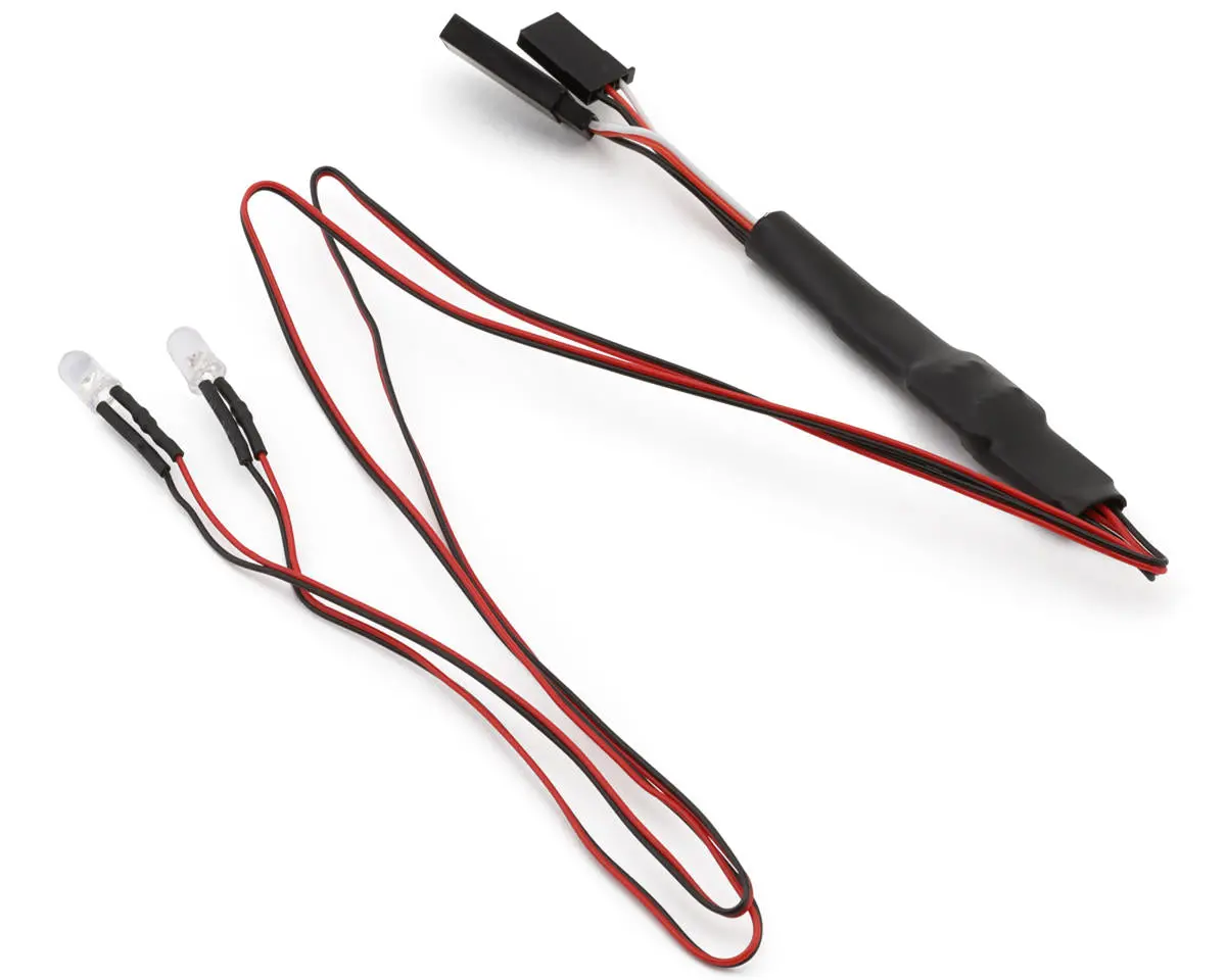 Kyosho 5Mm Led Lights Unit (White) (2 Bulbs) 1