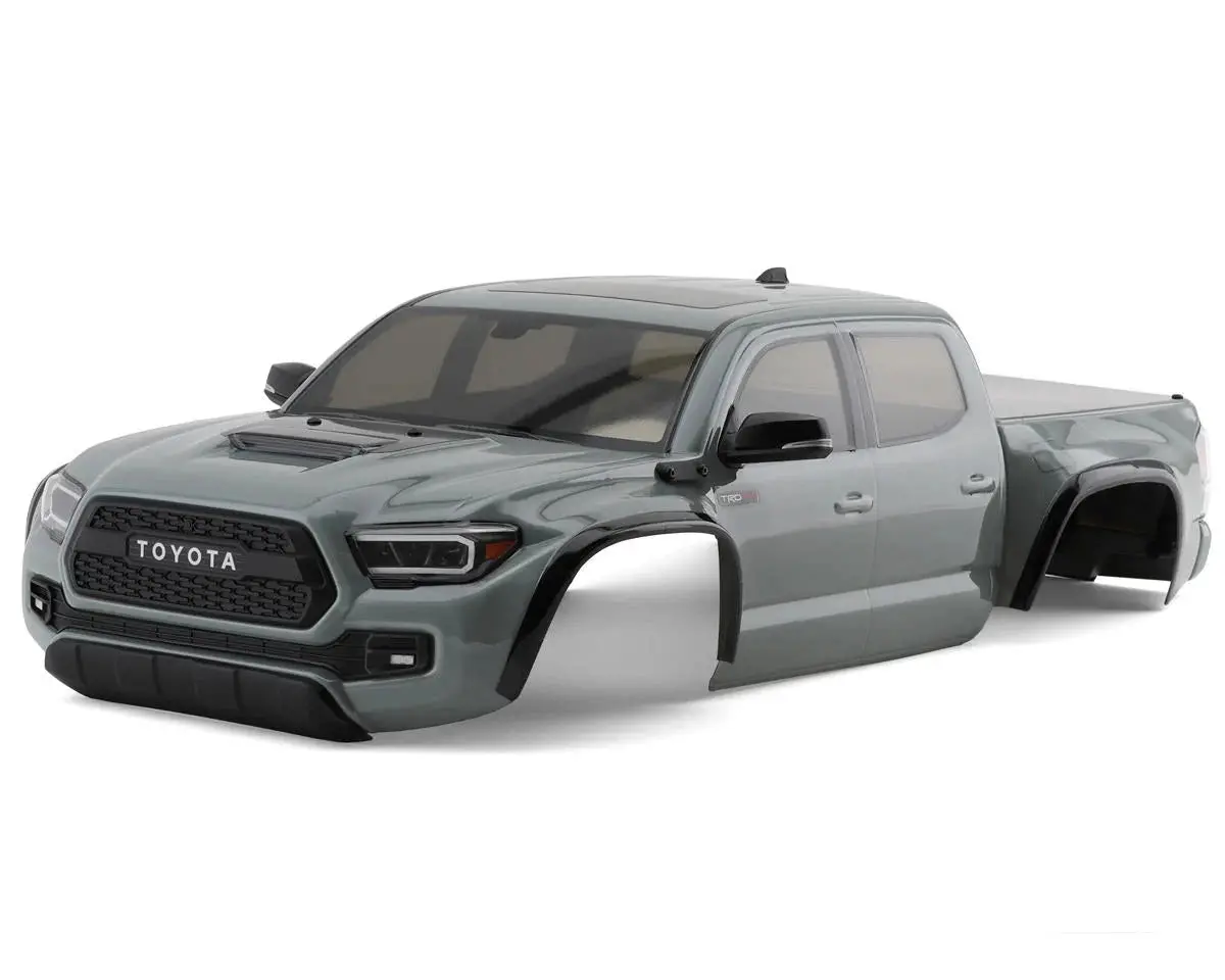 Kyosho 2021 Toyota Tacoma Trd Pro 1/10 Truck Pre-Painted Body (Lunar Rock) 1