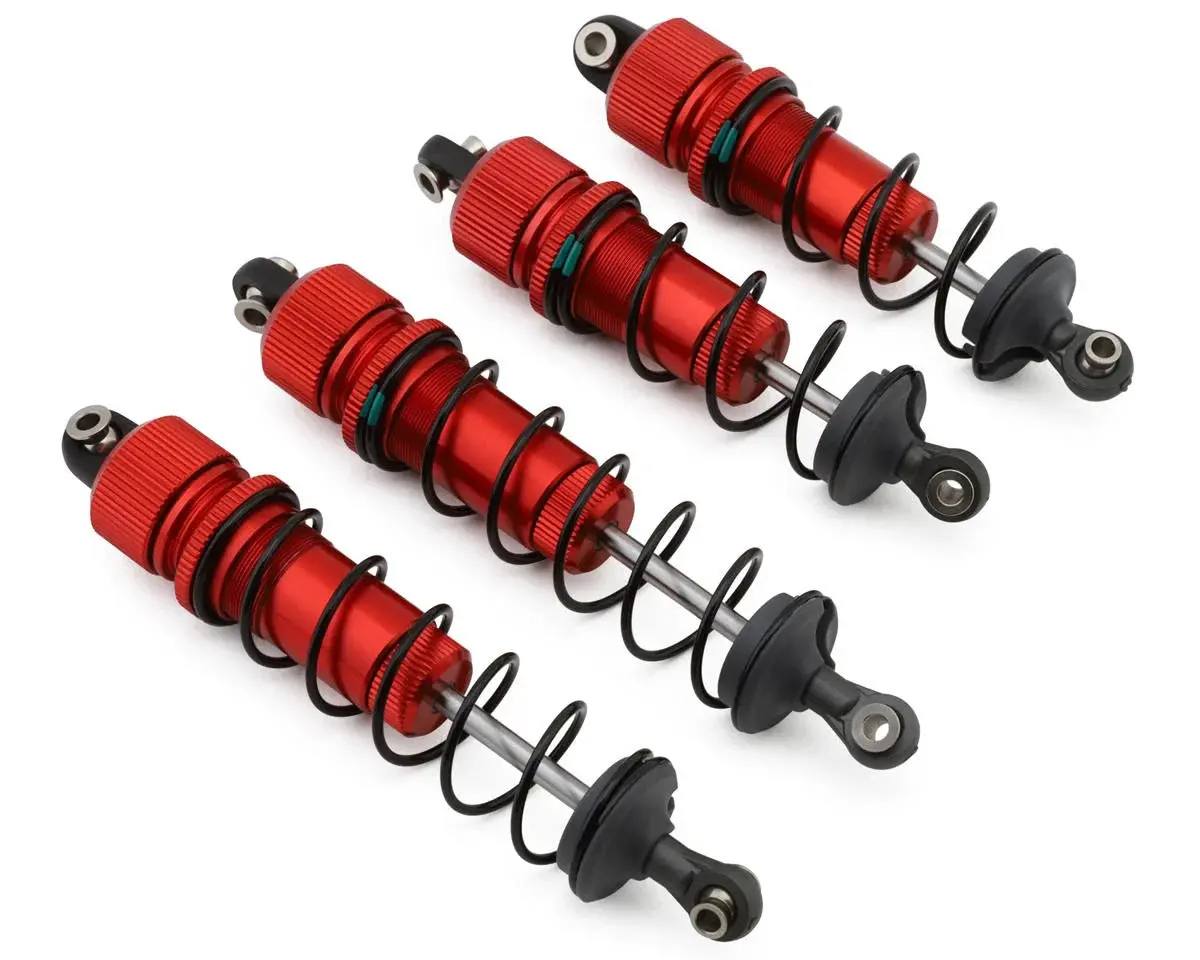Kb10 Pre-Assembled Aluminum Shock Set (Red) (4) (Front & Rear) 1