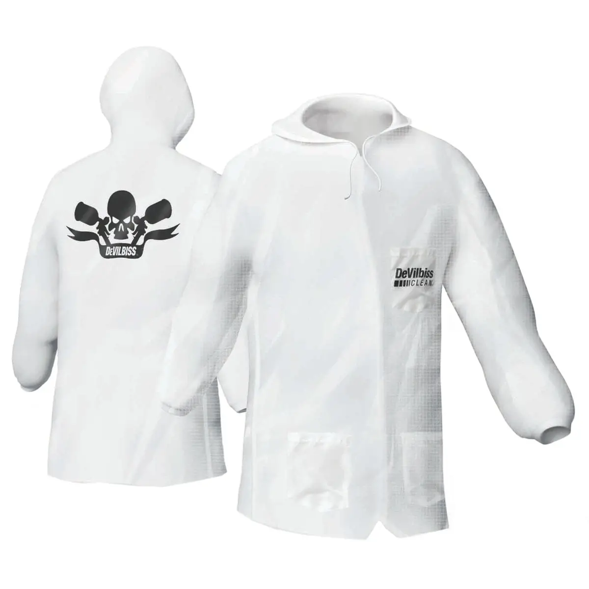 Devilbiss Hooded Lab Coat 1