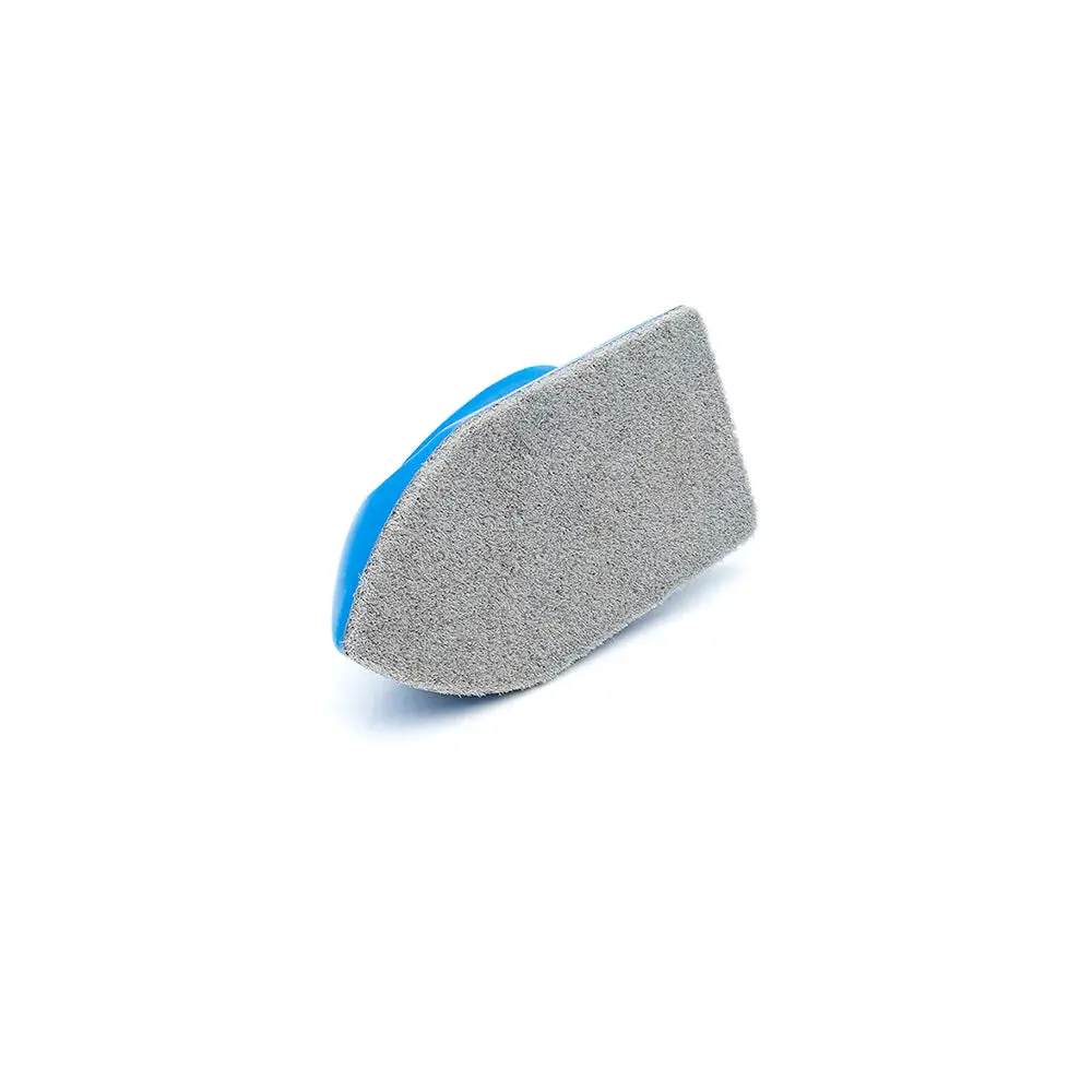 The Rag Company - Leather & Vinyl Interior Scrub Brush - Blue 2