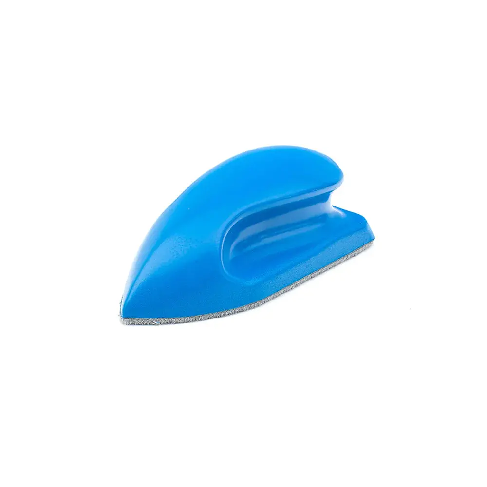 The Rag Company - Leather & Vinyl Interior Scrub Brush - Blue 1