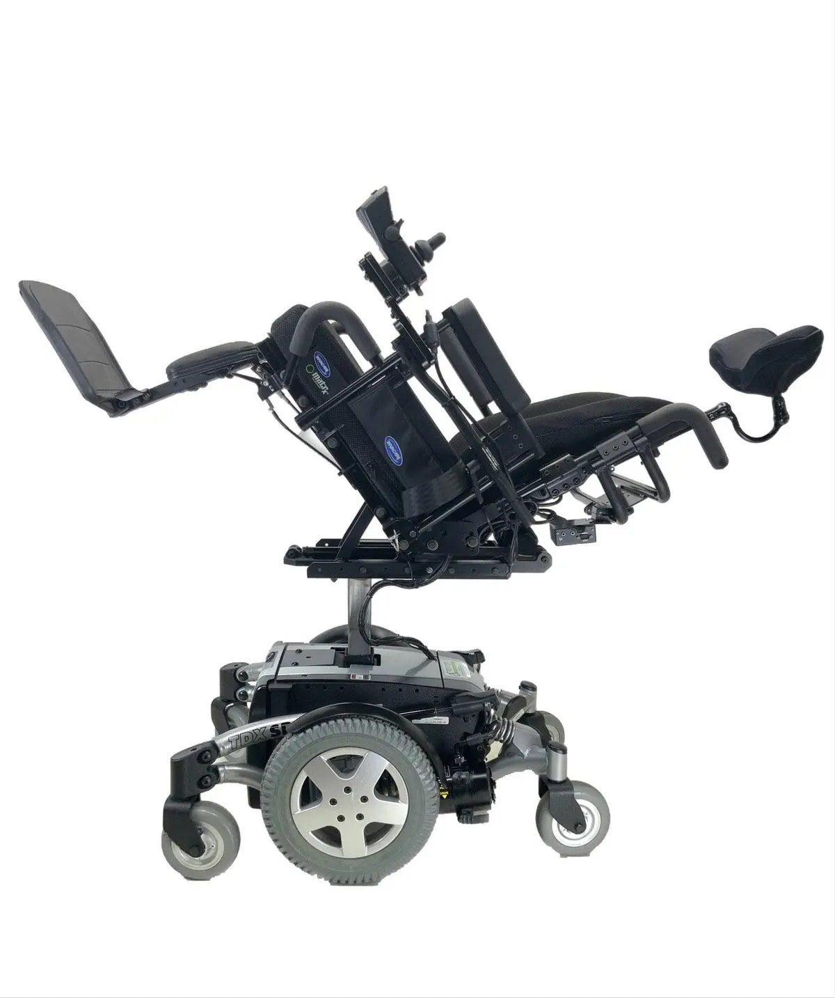 Like New Invacare Tdx Sp Rehab Power Chair | 17" X 20" Seat | Seat Elevate & Tilt 1