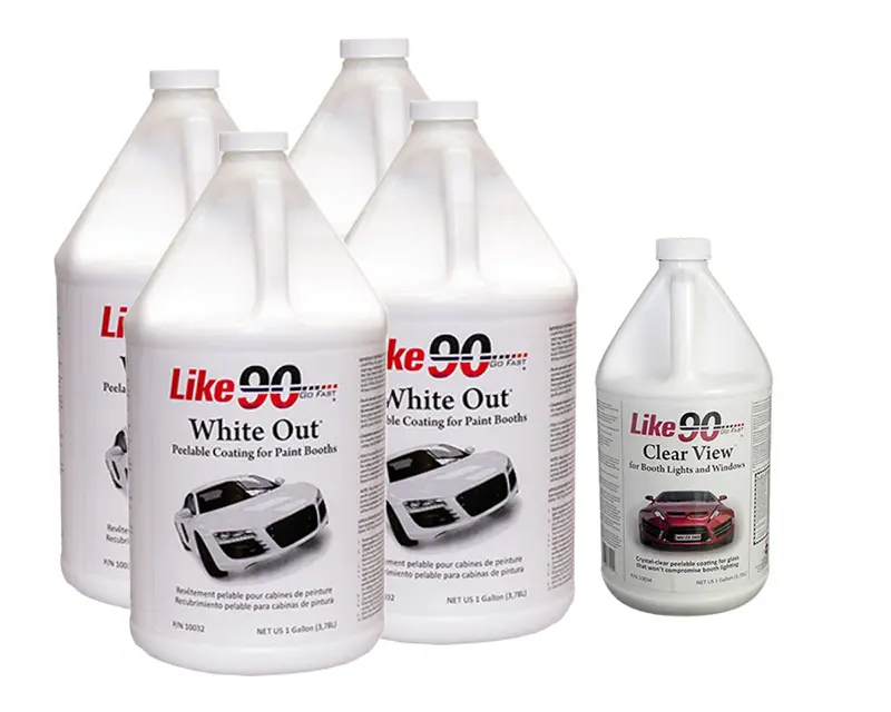 Like90 White-Out Booth Peelable Kit 1