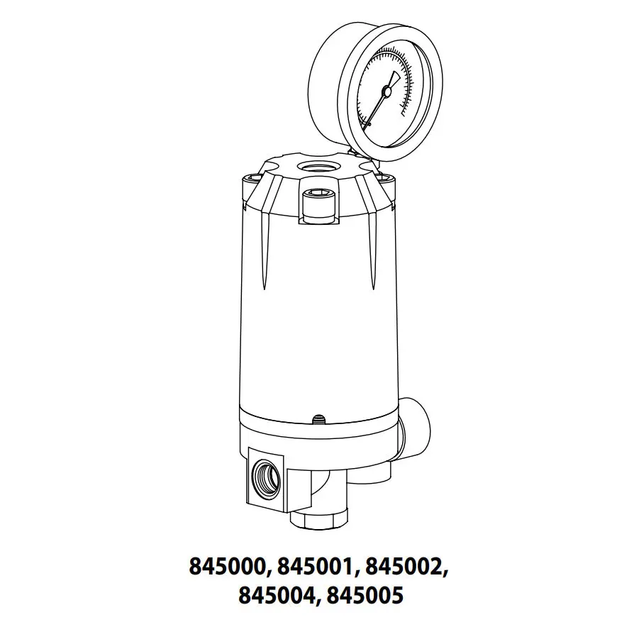 Devilbiss 84500X Low Pressure Material Regulator 1