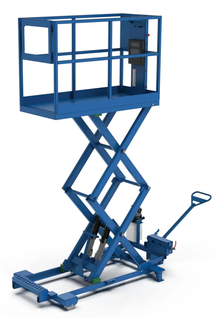 Lpi Lift Systems Manually Positioned Scissor Lifts Lpsmt 1