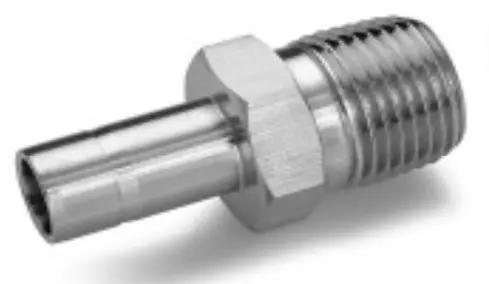 Hosco 316 Stainless Steel Compression & Instrumentation Fittings, Male Tube Stub Adaptor (Various Size Options) 1