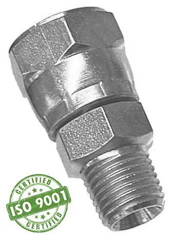 3/8" Npt (M) X 1/4" Npsm (F) Adapter 1