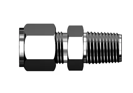 3/8" X 3/8" Mnpt Male Connector 1