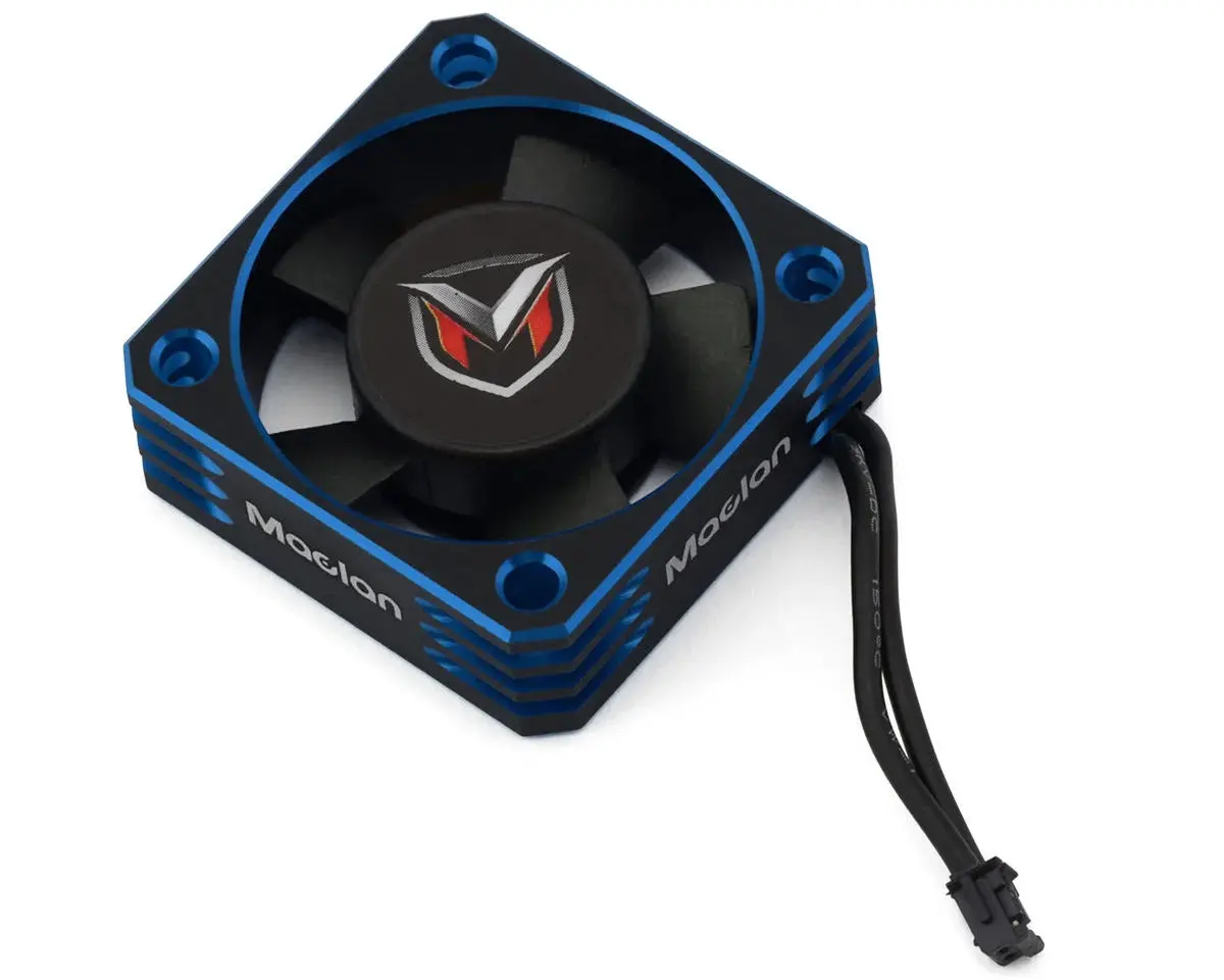 30Mm Aluminum V2 Hurricane Hv Fan (Black/Blue) 1