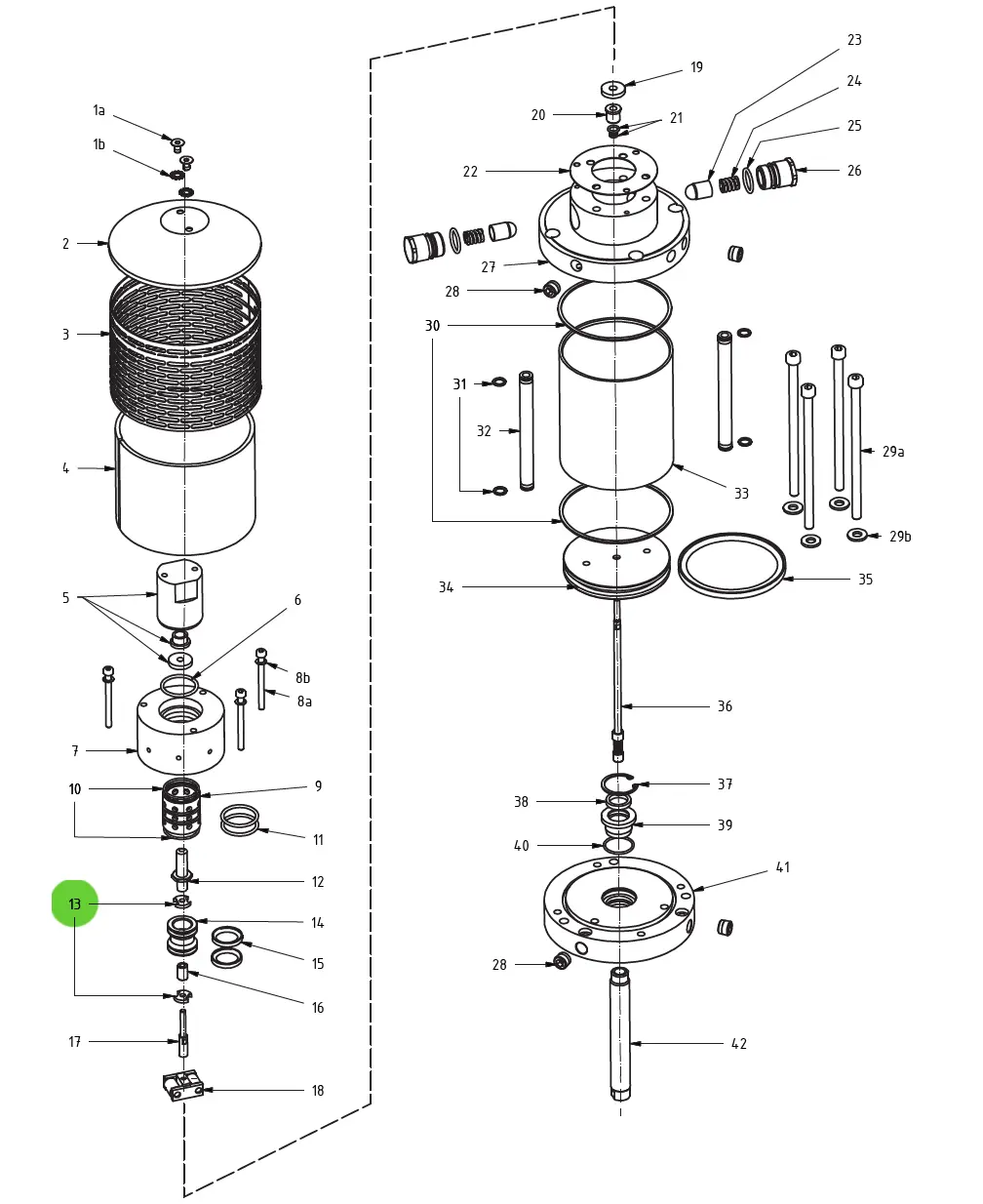 Spacer #13; Medusa™ Pump 1