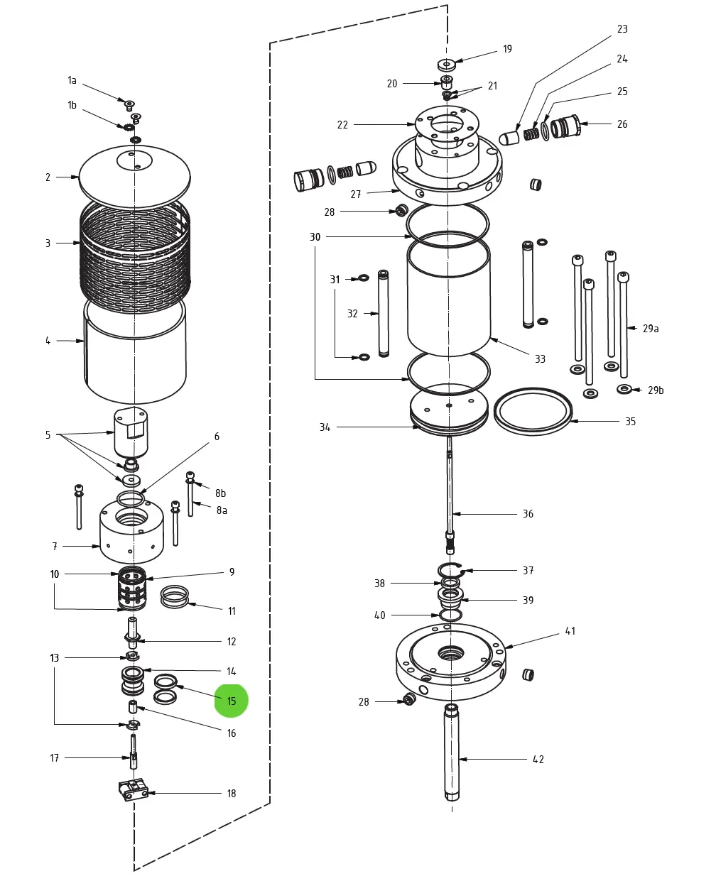 Sealing Gasket #15; Medusa™ Pump 1