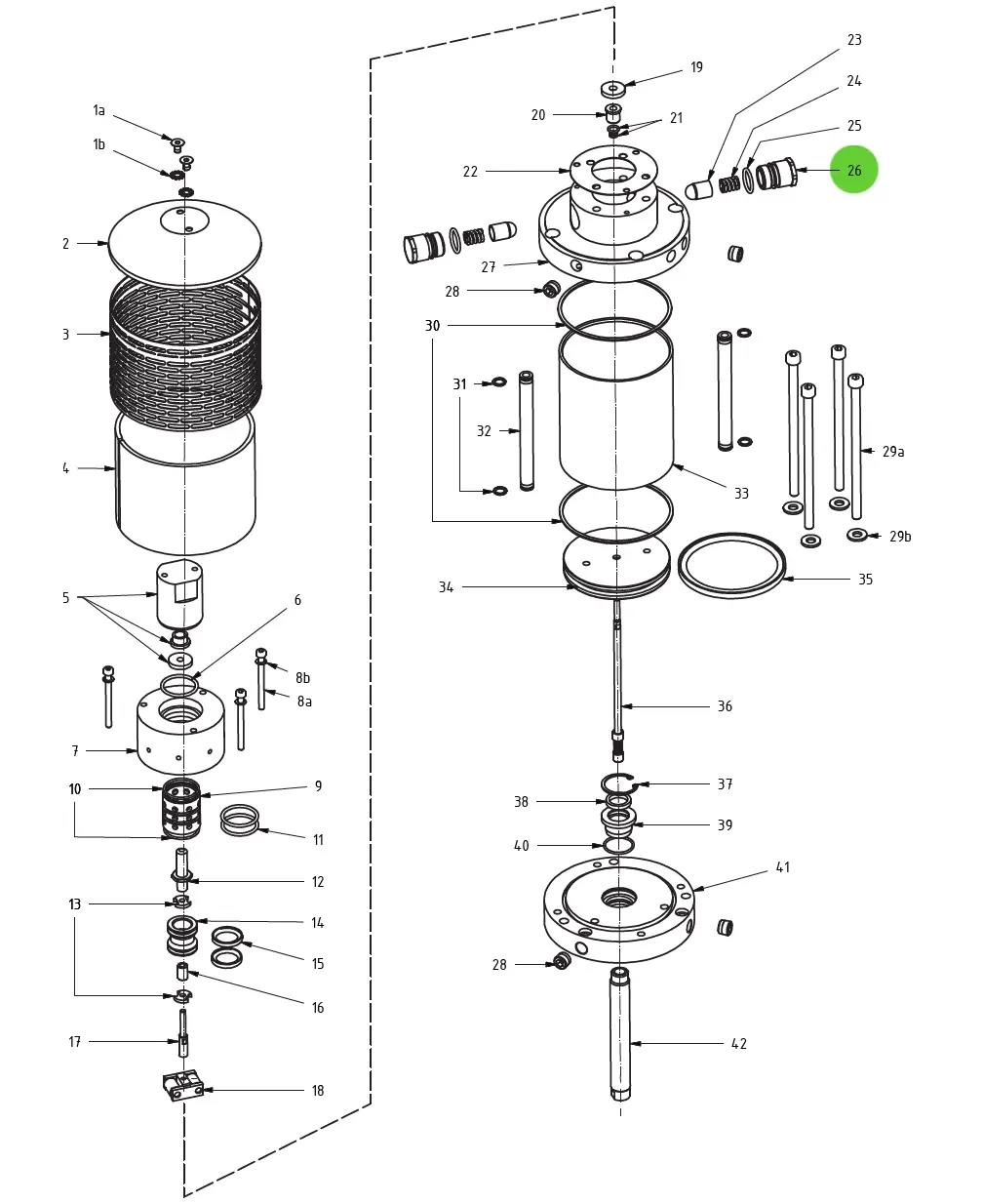 Body, Tracer Point #26; Medusa™ Pump 1