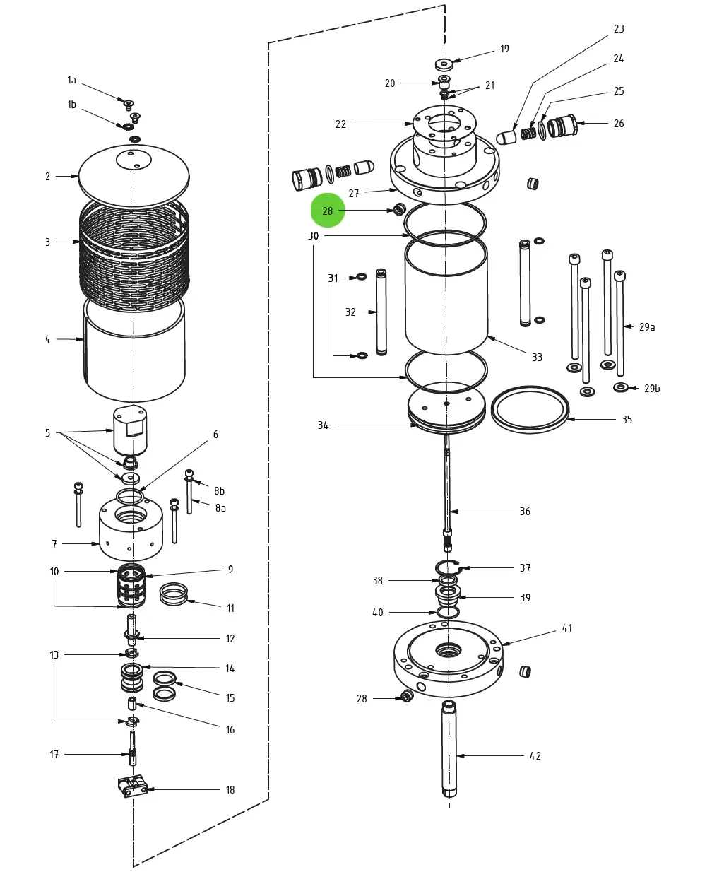 Conical Plug #28; Medusa™ Pump 1