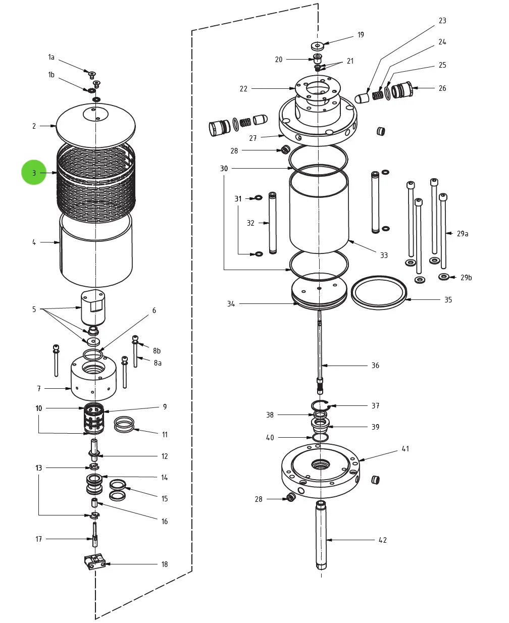 Filter Screen #3; Medusa™ Pump 1