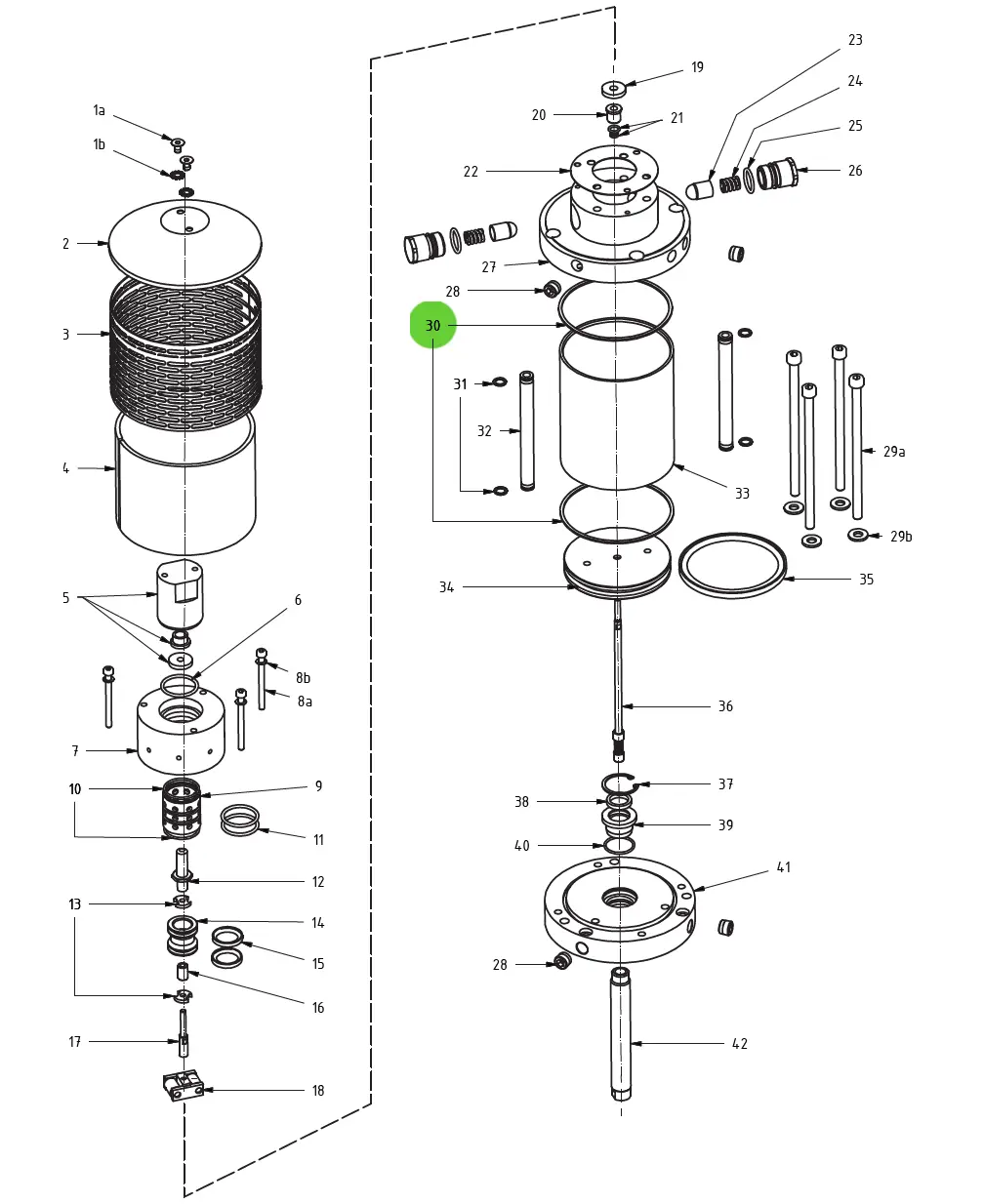 Seal Gasket #30; Medusa™ Pump 1