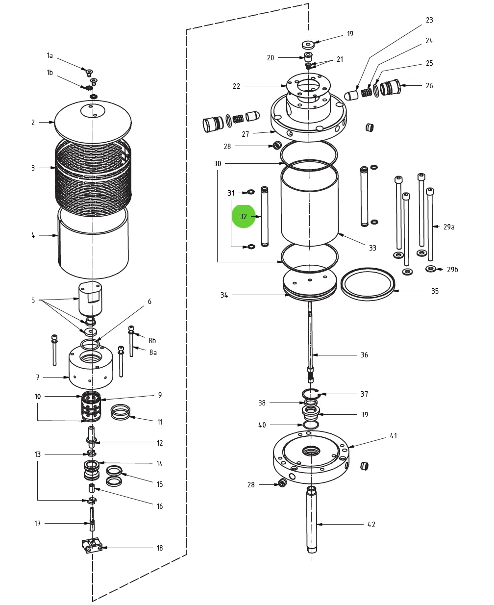 Tube Air #32; Medusa™ Pump 1