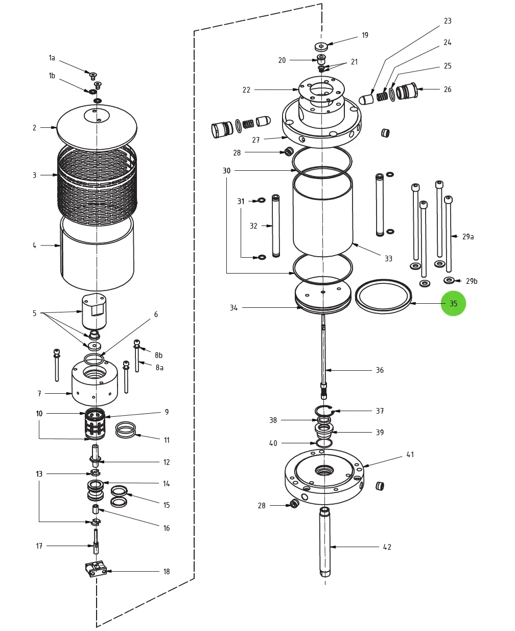 Sealing Gasket #35; Medusa™ Pump 1