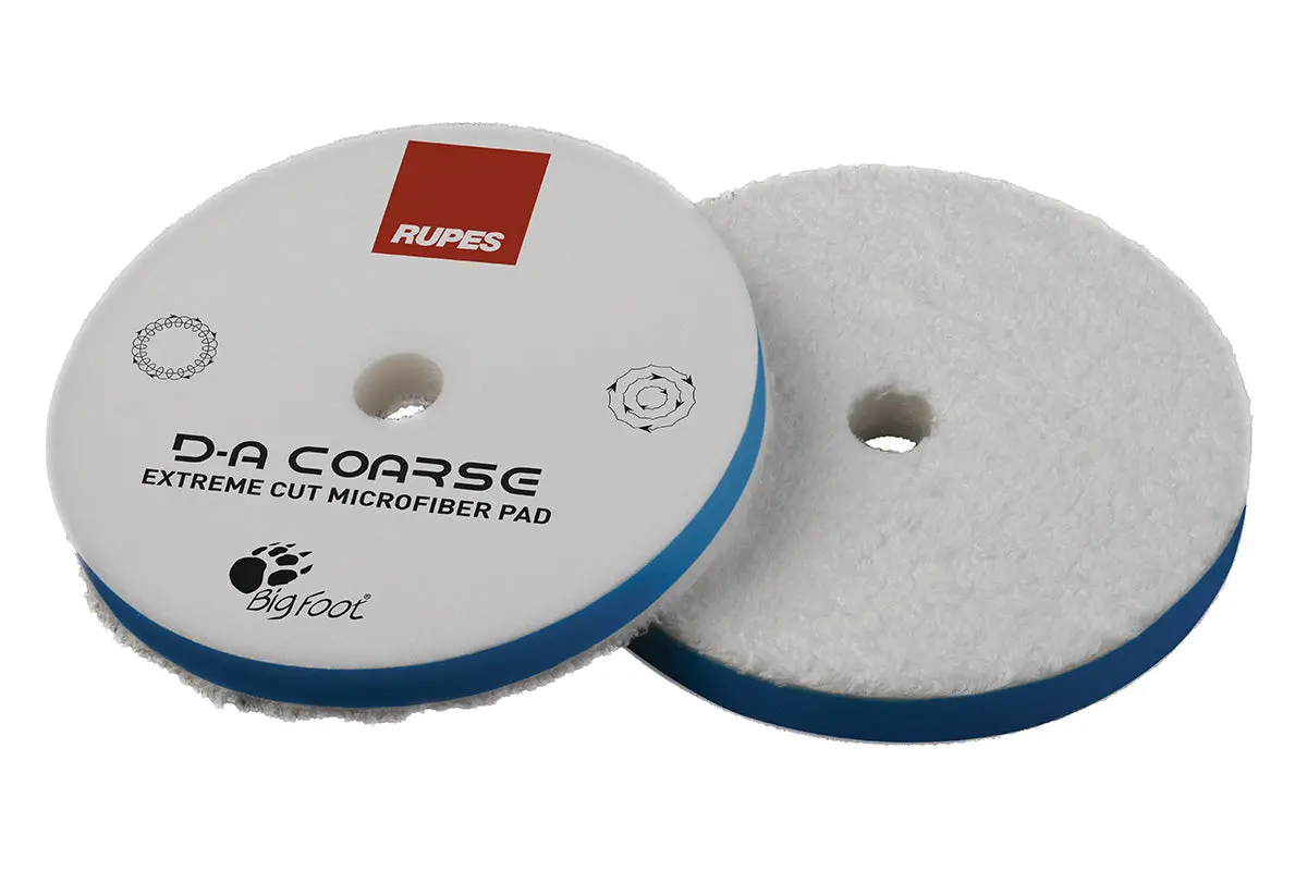 Rupes 6" D-A Coarse Extreme Cut Microfiber (Blue) 9.Mf160h (160Mm) 1