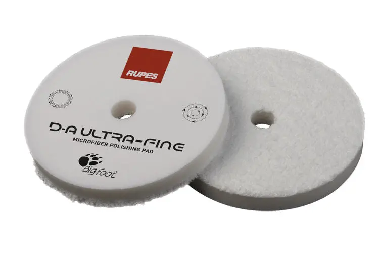 Rupes 5" D-A Ultrafine Microfiber Pad (White) 9.Mf130s (130Mm) 1