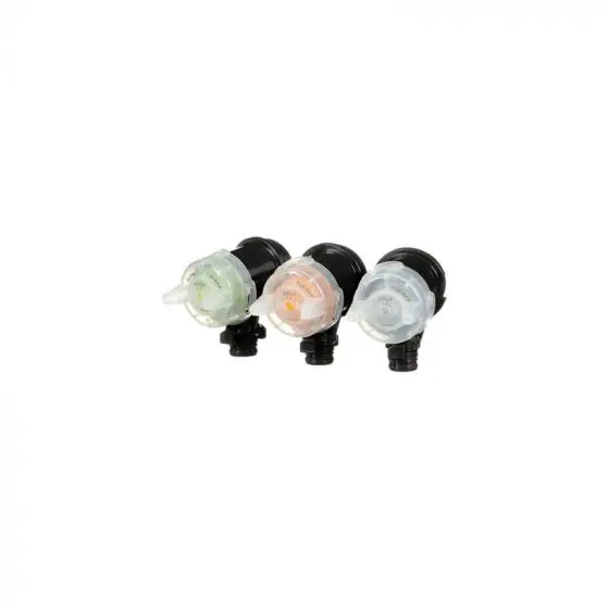 3M™ 26830 Atomizing Head Refill Variety Kit, 1.1/1.4/1.8 Mm, Clear/Orange/Yellow, For 3M™ Hvlp Spray Gun 1