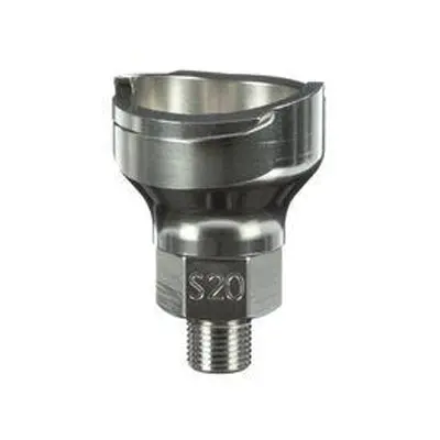 3M™ Pps™ 26104 Series 2.0 #S20 Adapter, 1/8-27 Npsm (Male), Use With: Series 2.0 Spray Cup System 1