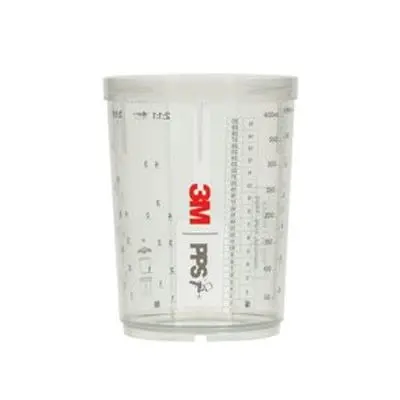 3M Pps™ 26122 Series 2.0 Midi Hard Cup, 400 Ml (Case Of 8 Cups) 1