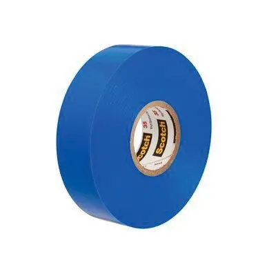 Scotch® 35 Series Premium Grade Color Coding Electrical Tape, Blue 1