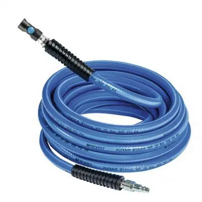 Prevost Flexair Air Hose, 3/8" X 35' With 3/8" High Flow Safety Coupling 1