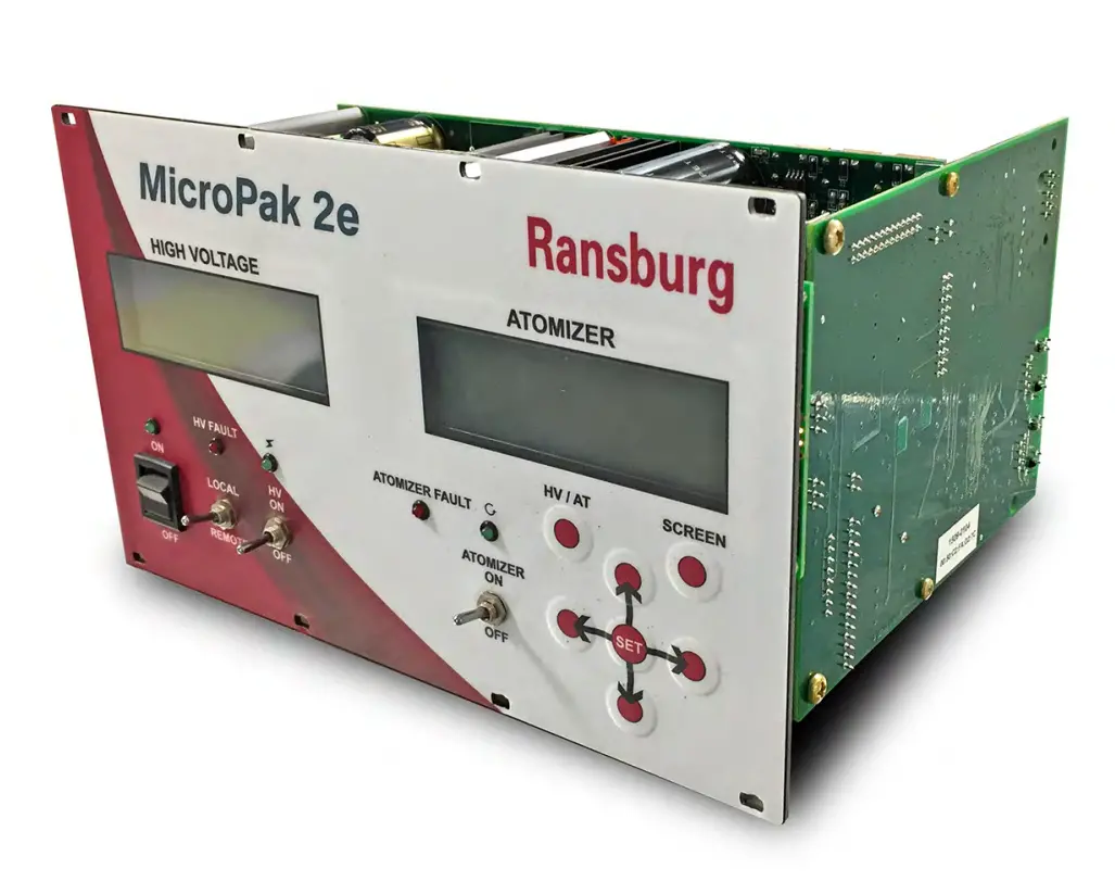 Ransburg A13338-00090910 Micropak 2E Net High Voltage Controller 1