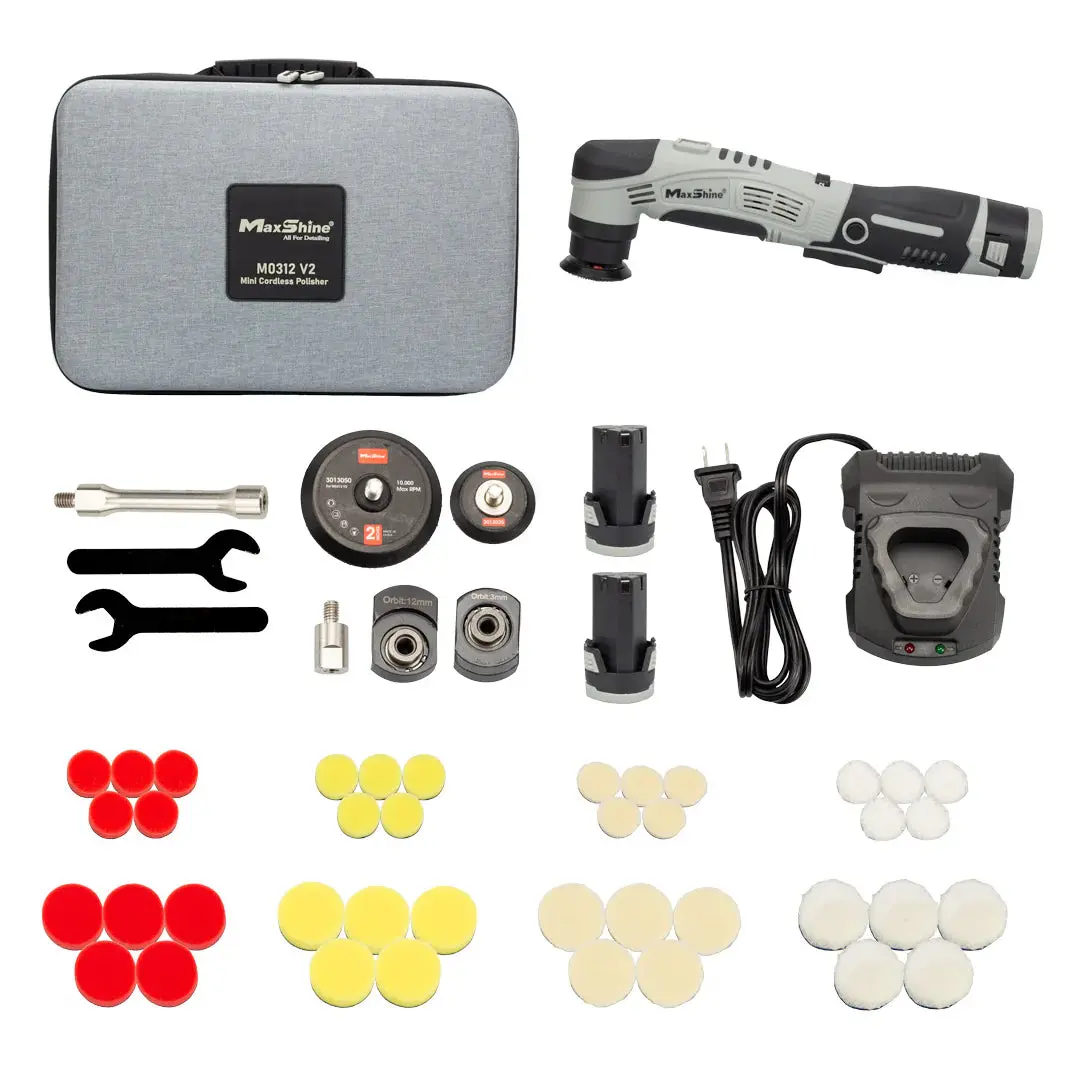 Maxshine M0312 V2 - Cordless Hybrid Rotary & Da 1