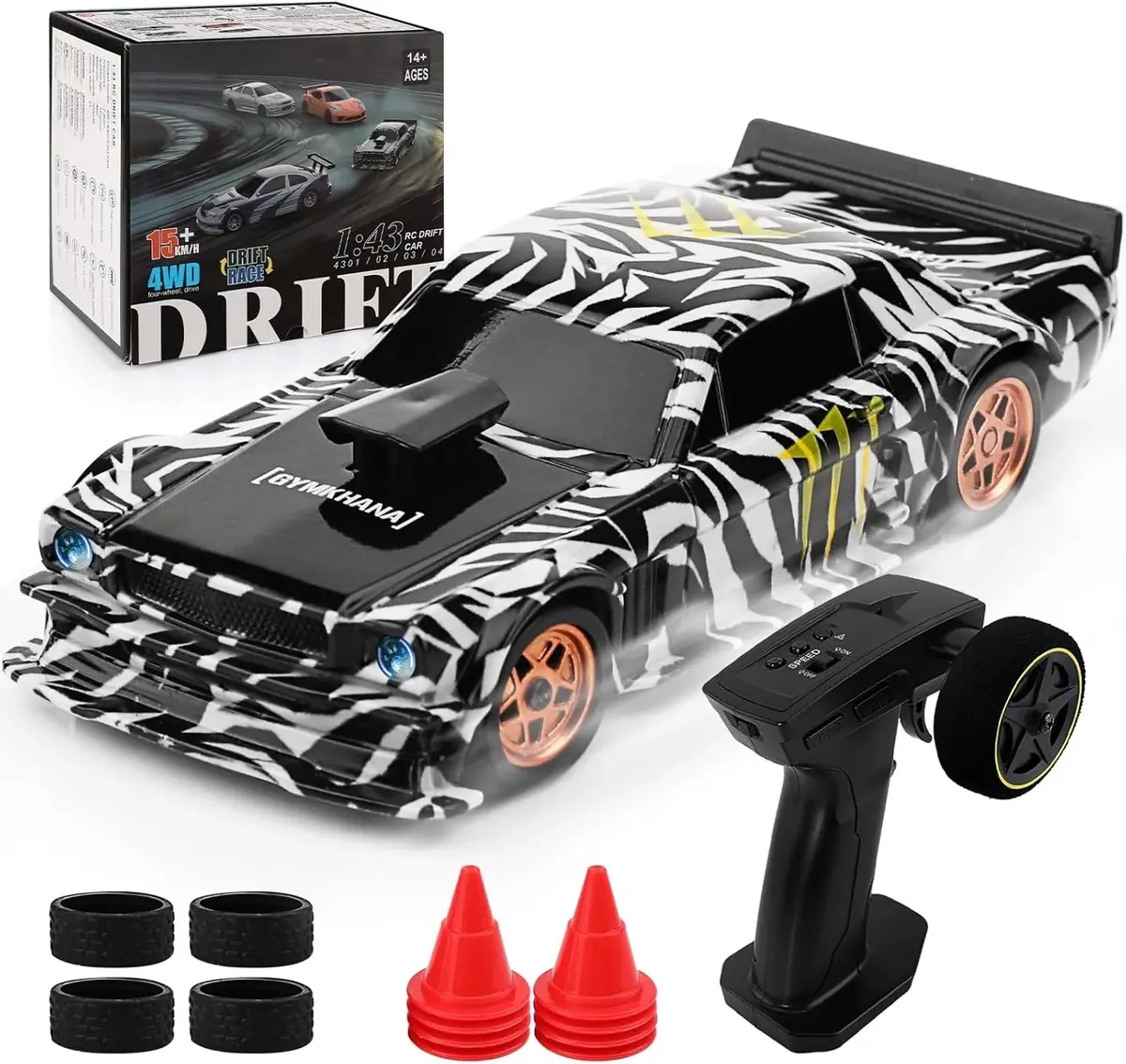 1/43 Scale Mini Drift Car 1