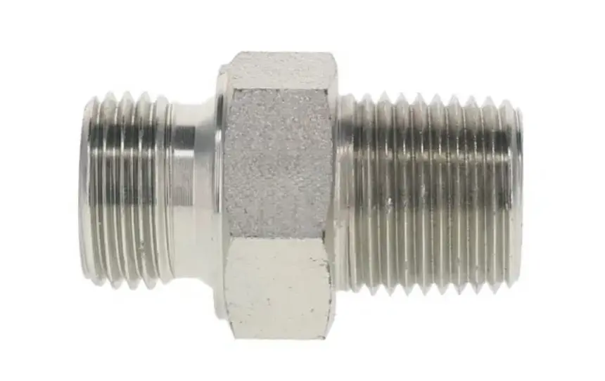 Male Npt (1/4") X Male Bsp (1/4") Stainless Adapter 1