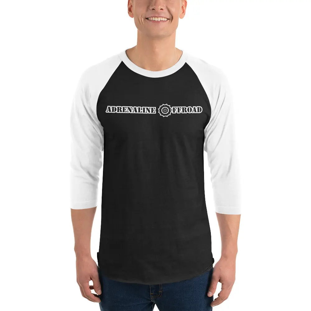 Adrenaline Offroad 3/4 Sleeve Baseball Tee 1